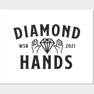 Diamond Hands 2021 (Light) Posters and Art